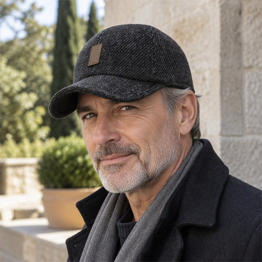🧢 Cozy Ear Coverage, Toasty Head Warmth | Men's Warm Baseball Cap with Ear Flaps