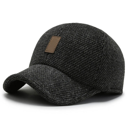 🧢 Cozy Ear Coverage, Toasty Head Warmth | Men's Warm Baseball Cap with Ear Flaps