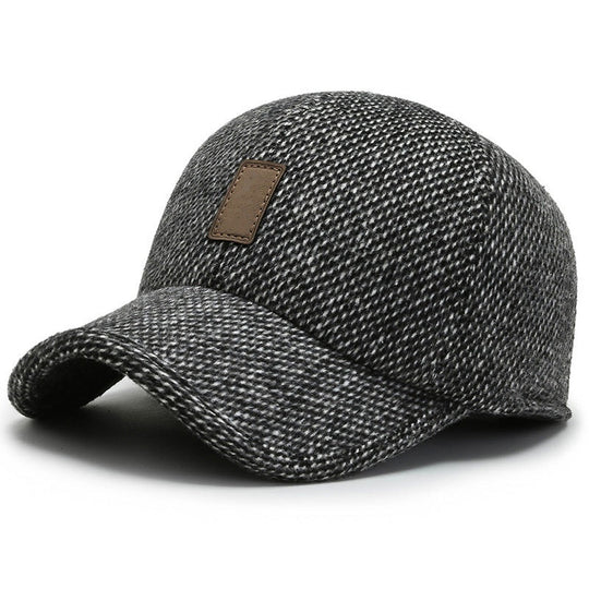 🧢 Cozy Ear Coverage, Toasty Head Warmth | Men's Warm Baseball Cap with Ear Flaps