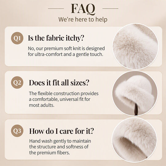 🎩 Plush Softness, Cozy Head Coverage | Women's Elegant Faux Fur Warm Hat