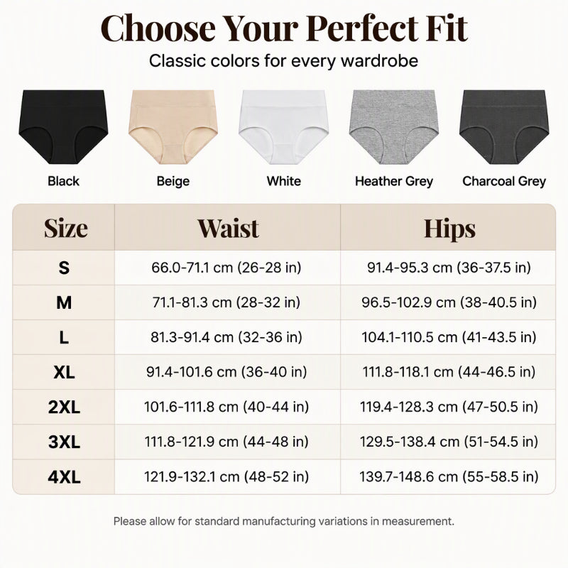 🌸LAST DAY SPECIAL PRICE!!🌸Women's High Waisted Stretchy Breathable Panties