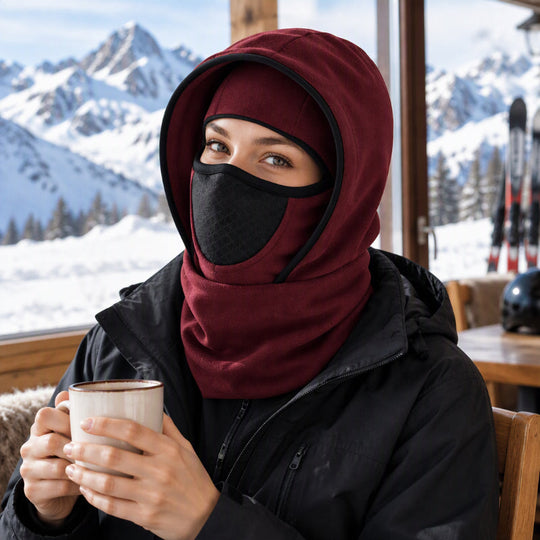 ❄️ Wind-Blocking Warmth, Full Face & Neck Coverage | Windproof Thermal Balaclava Face Mask