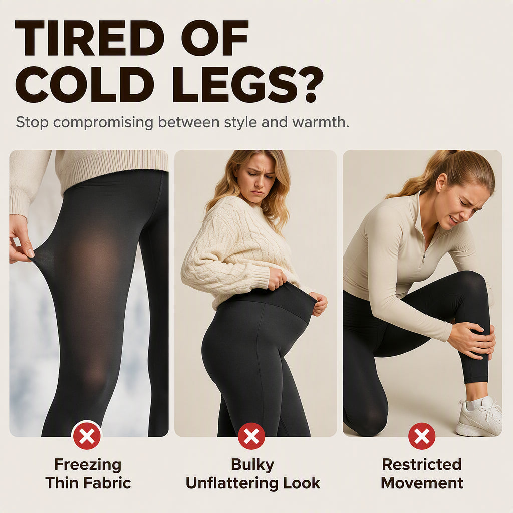 🥳AUTUMN HOT SALE🥳🍂🧘 Leg-Elongating Silhouette | Women's High-Waisted Thermal Yoga Pants