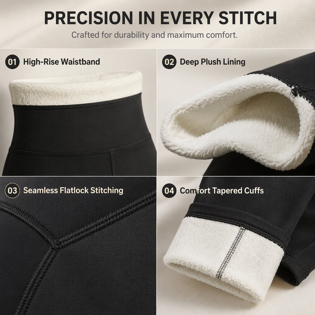 🥳AUTUMN HOT SALE🥳🍂🧘 Leg-Elongating Silhouette | Women's High-Waisted Thermal Yoga Pants