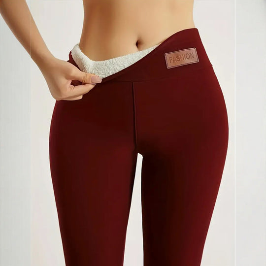 🥳AUTUMN HOT SALE🥳🍂🧘 Leg-Elongating Silhouette | Women's High-Waisted Thermal Yoga Pants