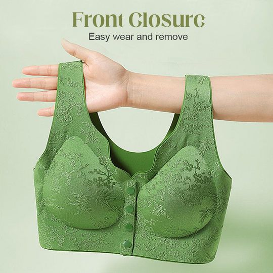 Comfort Front-Clasp & Wire-Free Seamless Bra