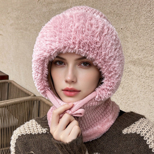 🧶 Full Face & Neck Coverage, Toasty Core Warmth | Women's Outdoor Warm Knitted Balaclava Hat