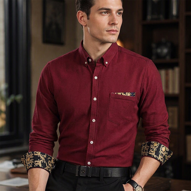 Men's Classic Corduroy Warm Shirt