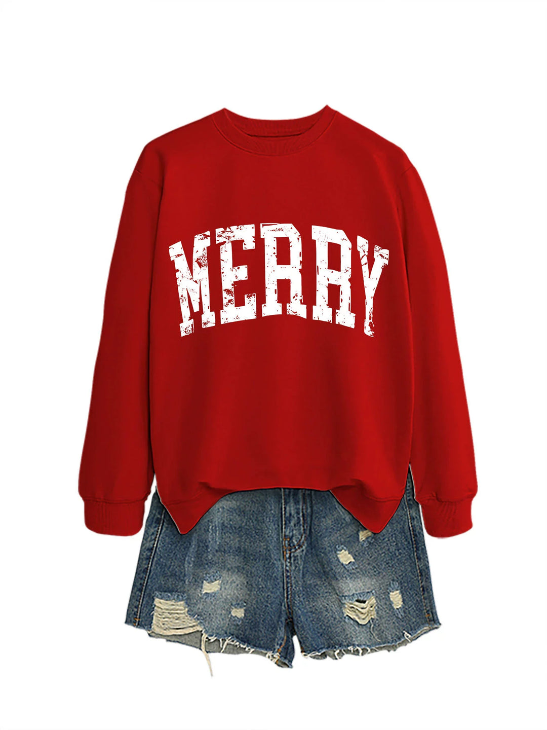 ✨Retro Merry Sweatshirt, Merry Christmas Sweatshirt