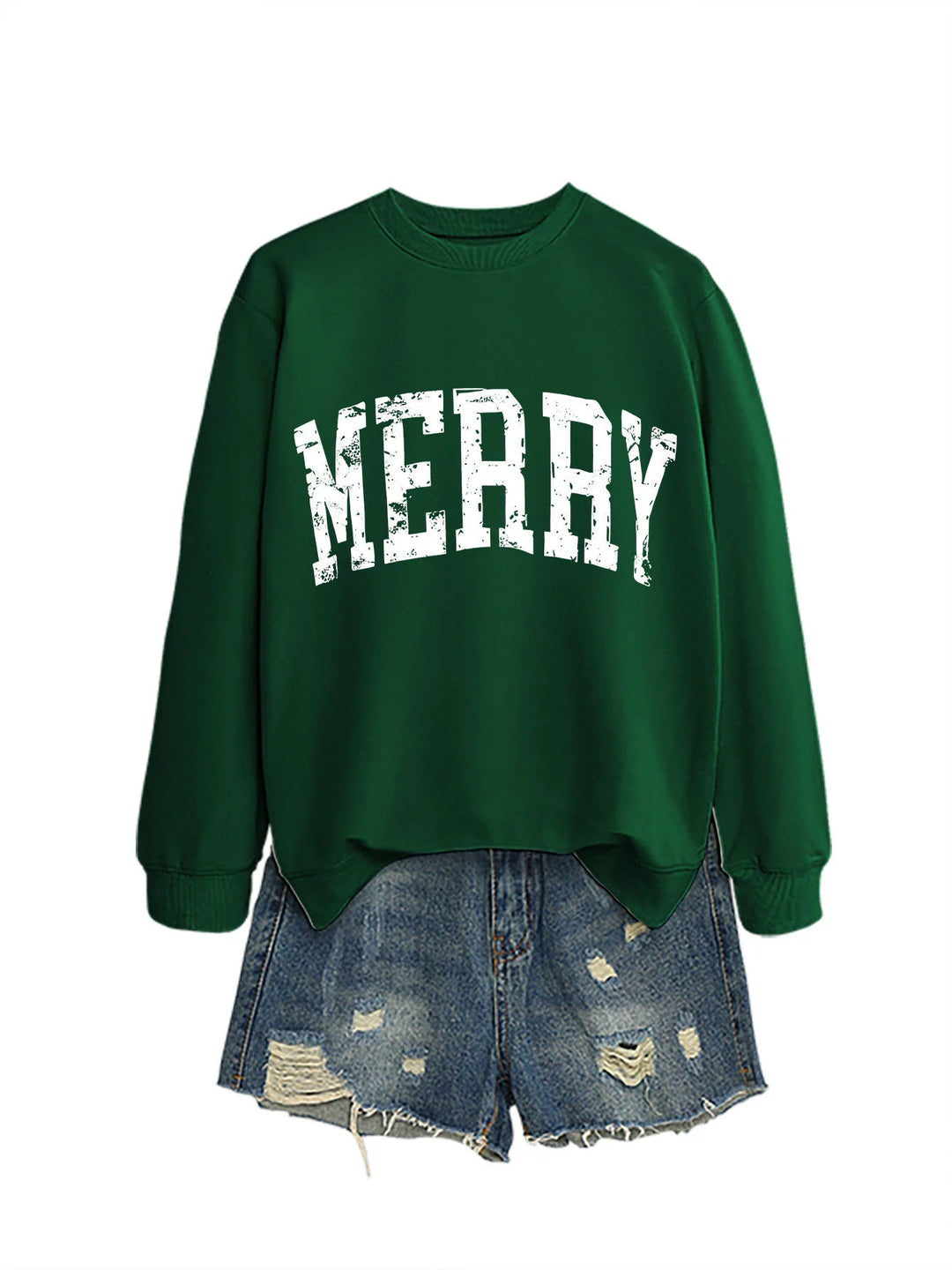 ✨Retro Merry Sweatshirt, Merry Christmas Sweatshirt